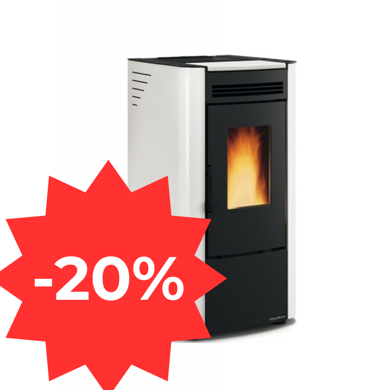 POELE PELLETS EXTRAFLAME KETTY BLANC 7 KW EXPO